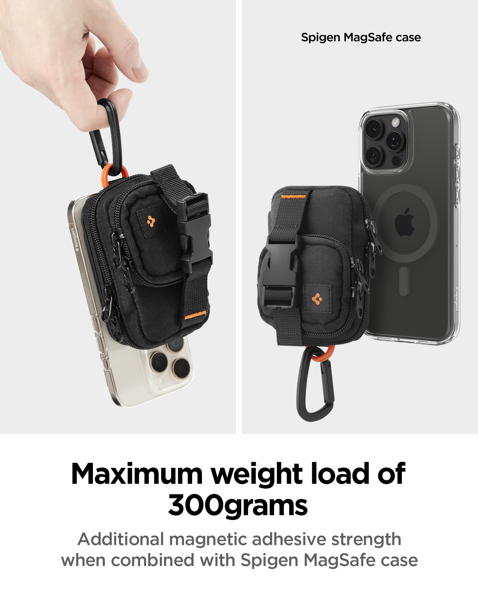 Spigen Snap Zip (MagFit) MagSafe Card Holder