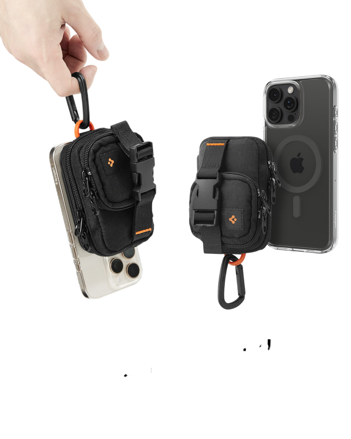 حافظة بطاقات Spigen Snap Zip (MagFit) MagSafe Card Holder