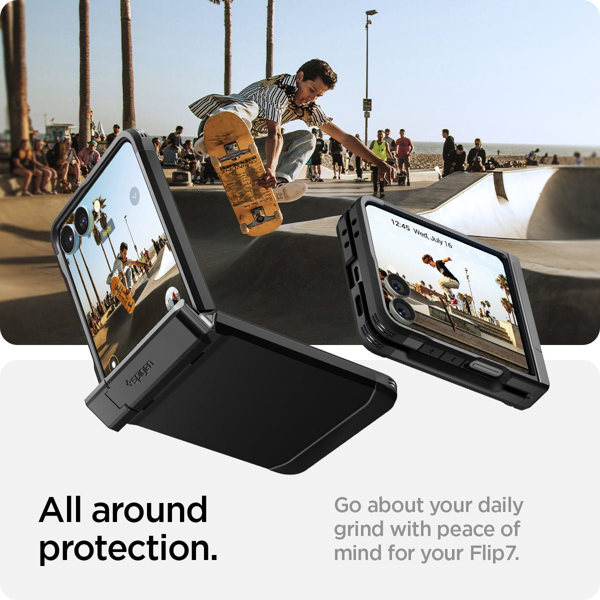 جراب Spigen Tough Armor Pro (MagFit) Case for Samsung Galaxy Z Flip 7
