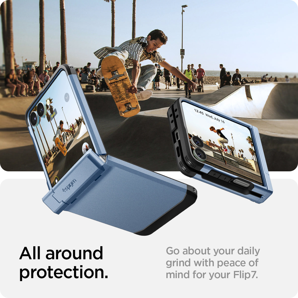 جراب Spigen Tough Armor Pro (MagFit) Case for Samsung Galaxy Z Flip 7