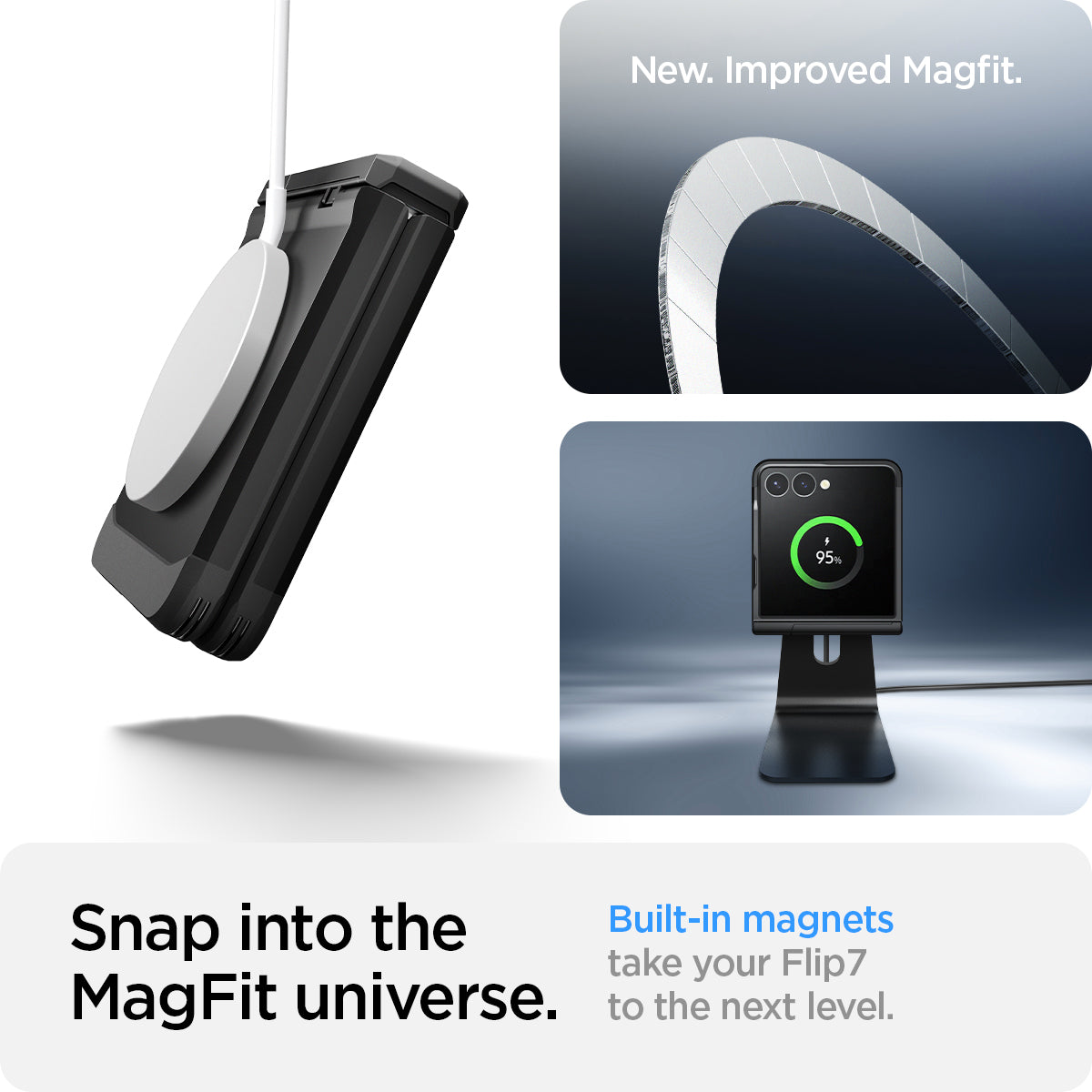 جراب Spigen Tough Armor Pro (MagFit) Case for Samsung Galaxy Z Flip 7