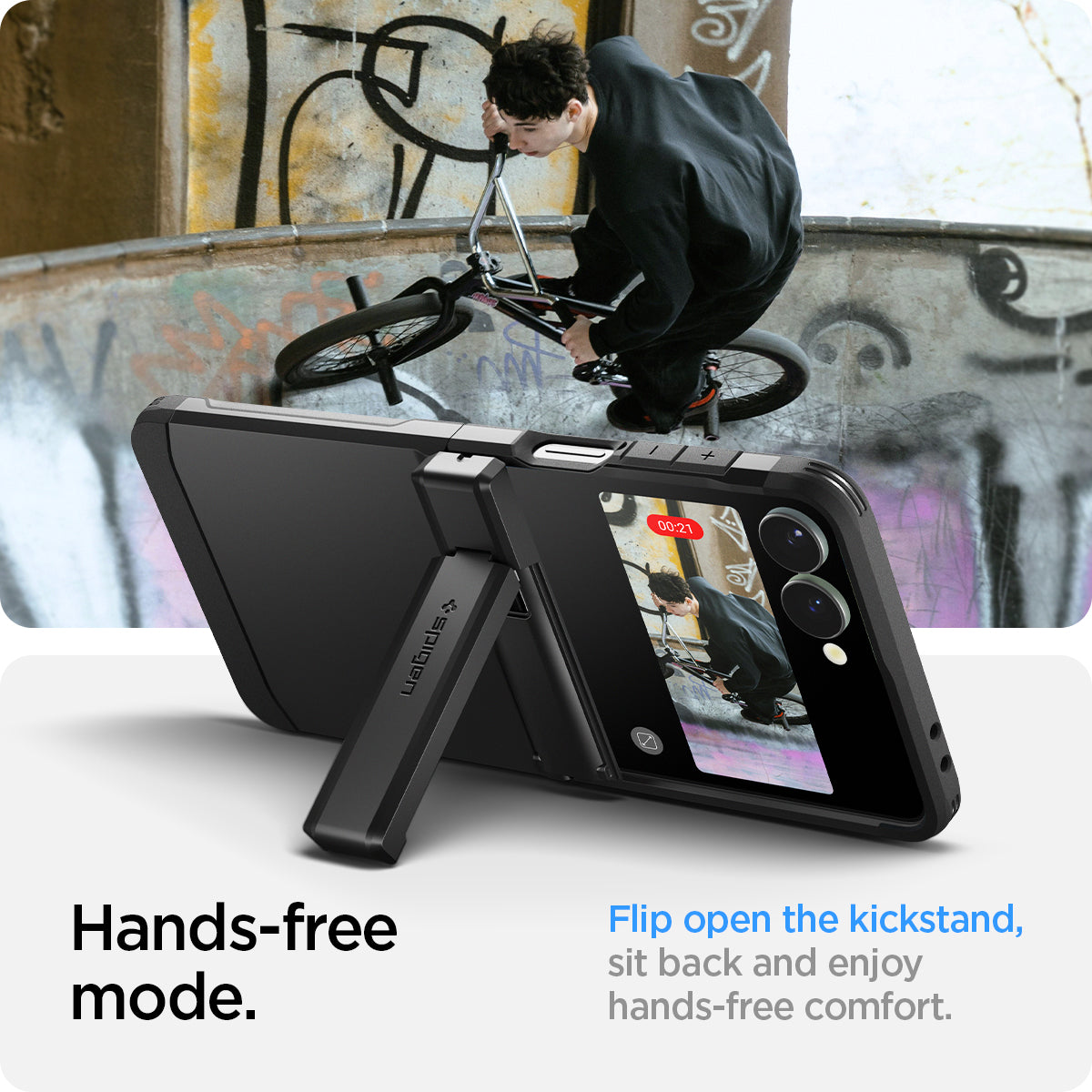 جراب Spigen Tough Armor Pro (MagFit) Case for Samsung Galaxy Z Flip 7