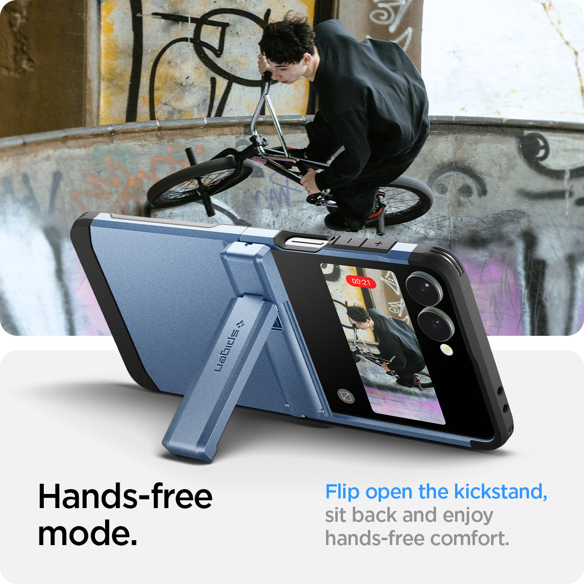 جراب Spigen Tough Armor Pro (MagFit) Case for Samsung Galaxy Z Flip 7