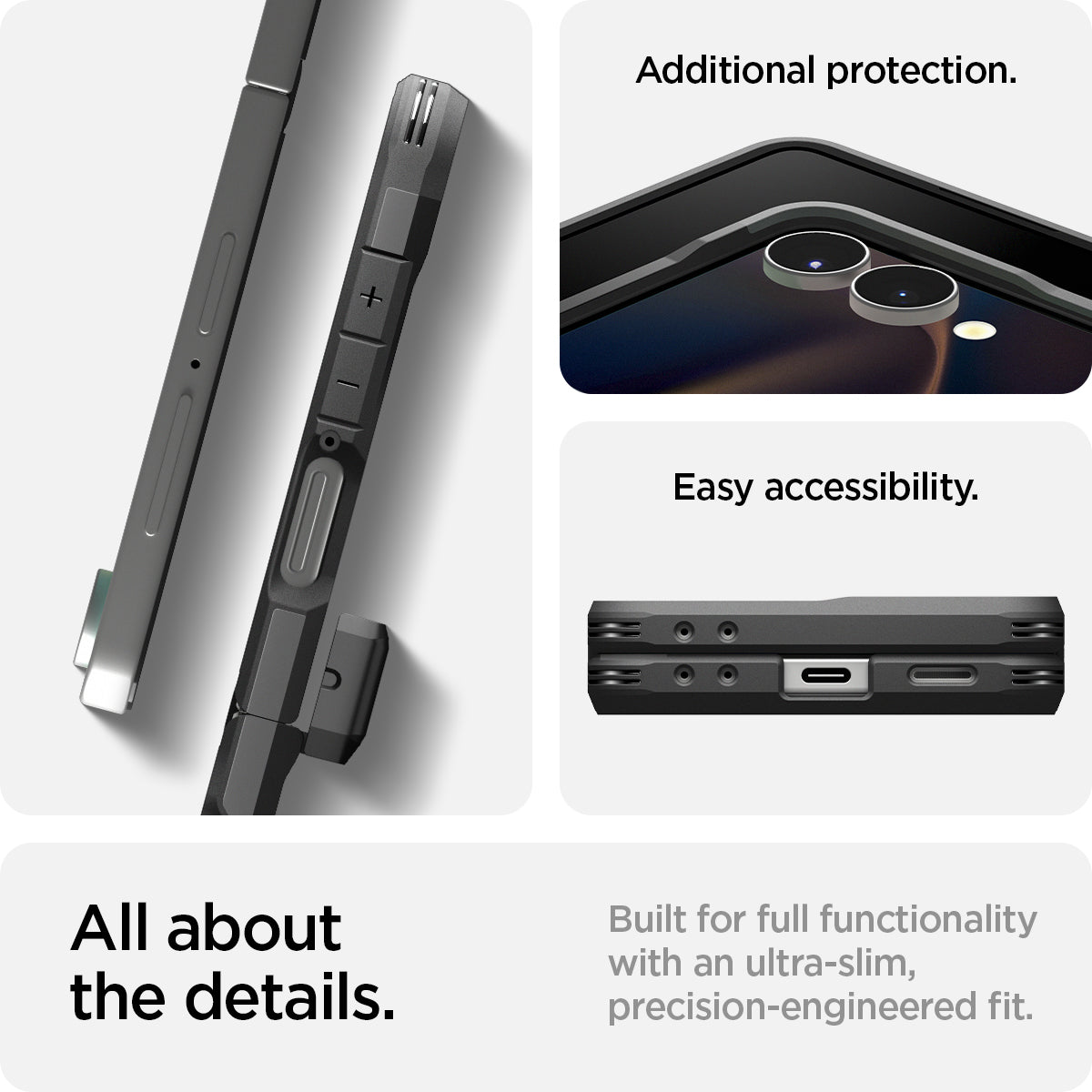 جراب Spigen Tough Armor Pro (MagFit) Case for Samsung Galaxy Z Flip 7