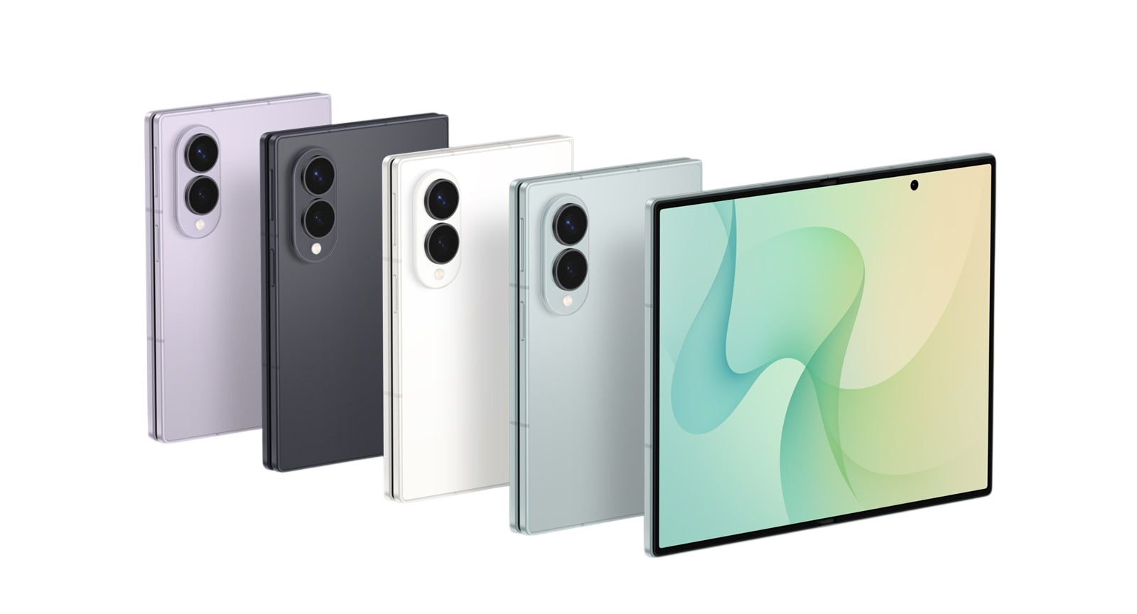 Samsung Galaxy Z Fold8 - all colors, folded and unfolded