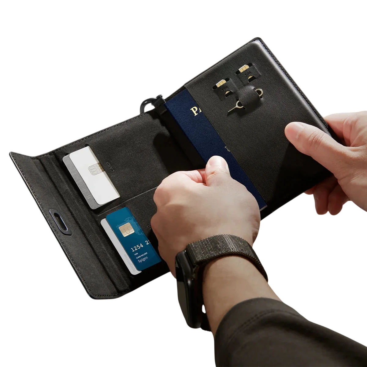 Spigen Passport Card Holder