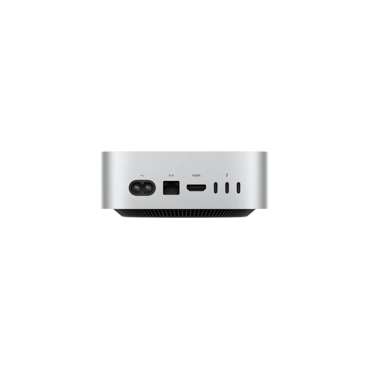 Apple Mac mini (2026) - back ports view