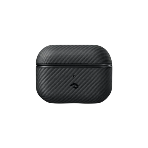 Pitaka MagEZ Case For AirPods Pro 2 - Black/Grey Twill