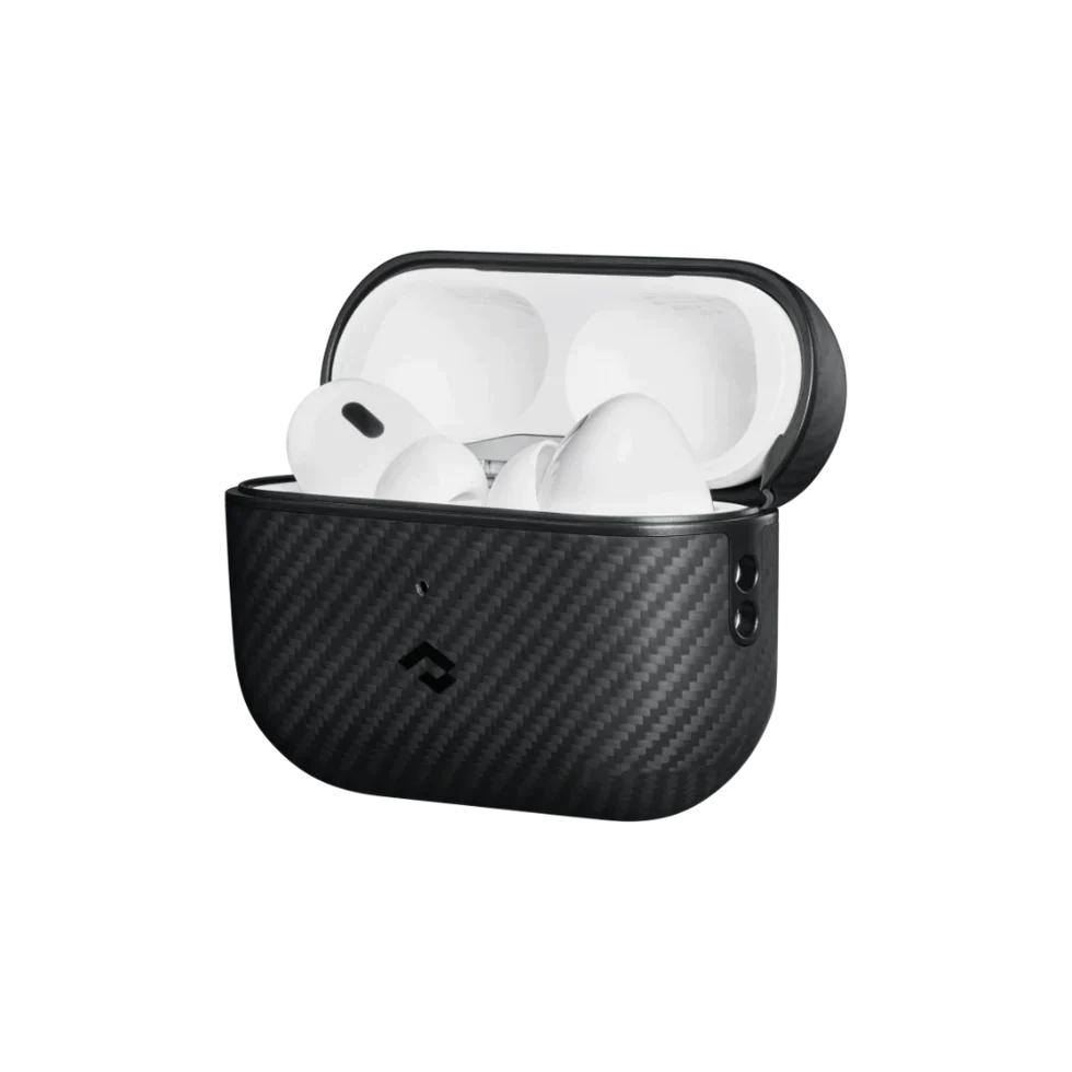 حافظة بيتاكا MagEZ لسماعات AirPods Pro 2 - أسود/رمادي تويل