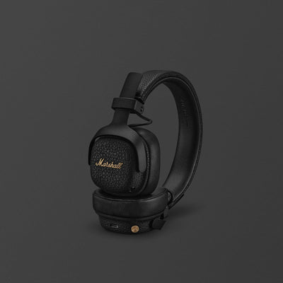 Marshall Milton A.N.C. Wireless On-Ear Headphones - Black
