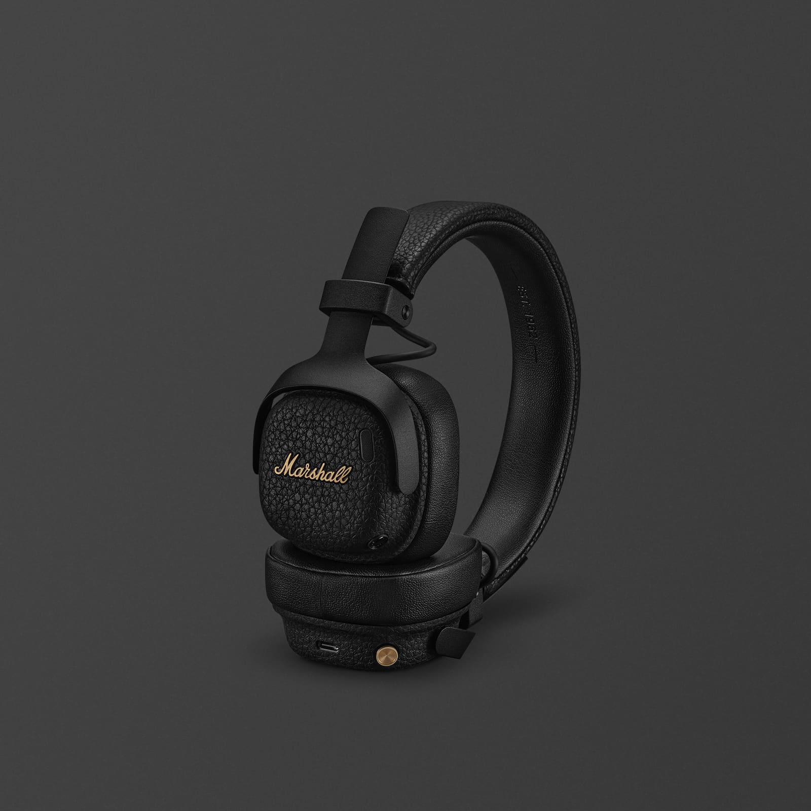 Marshall Milton A.N.C. Wireless On-Ear Headphones - Black