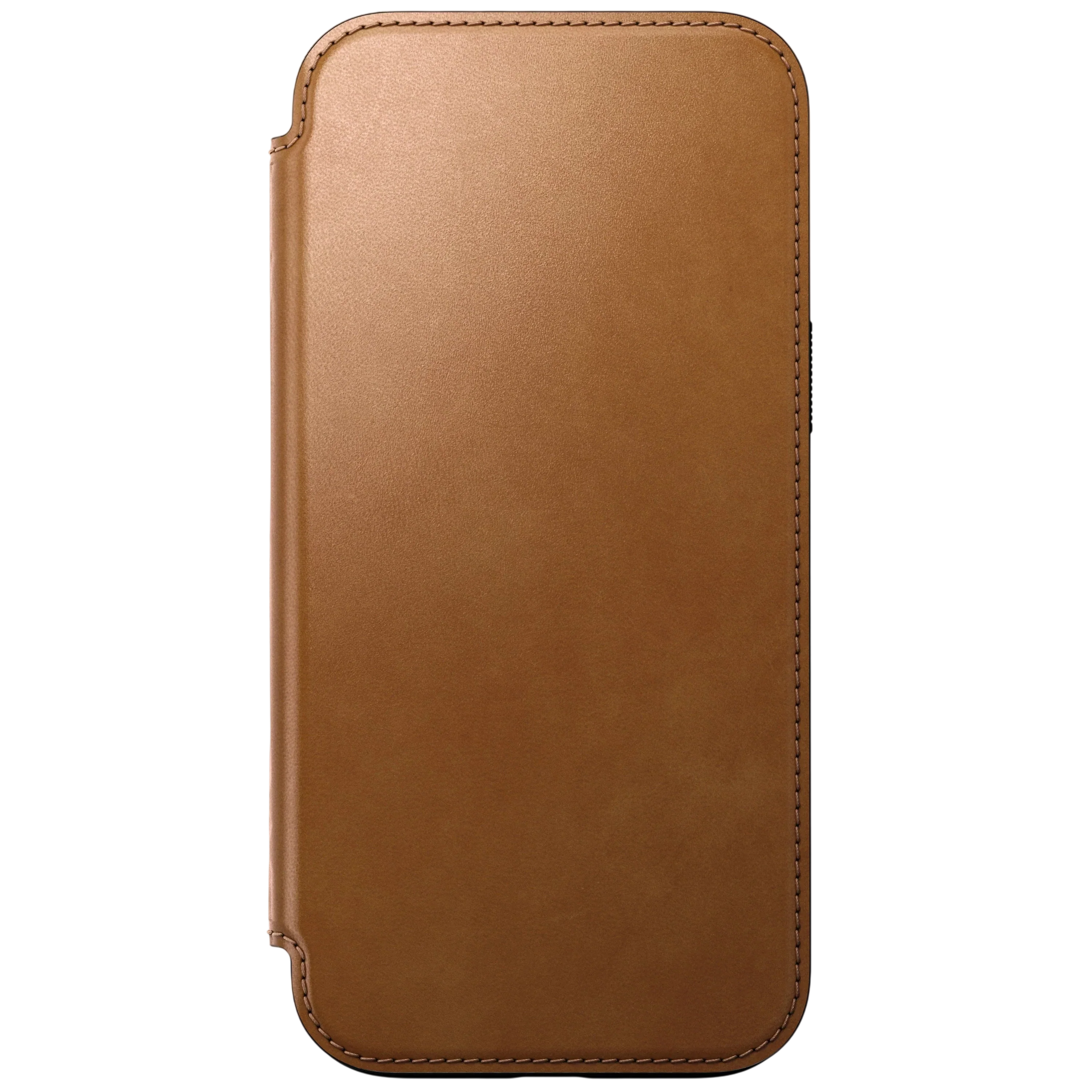 Nomad Modern Leather Folio Case for iPhone 16 Pro Max - English Tan