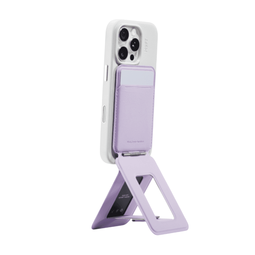 Moft Snap Phone Tripod Wallet MOVAS™ - MagSafe Compatible - Peony #color_peony