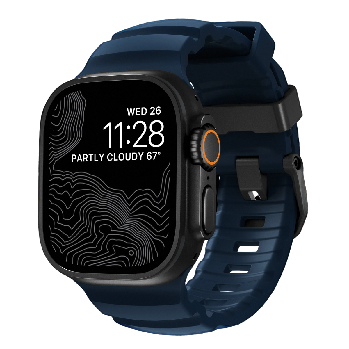 Nomad Rocky Point Band for Apple Watch 49mm / 46mm / 45mm - Atlantic Blue