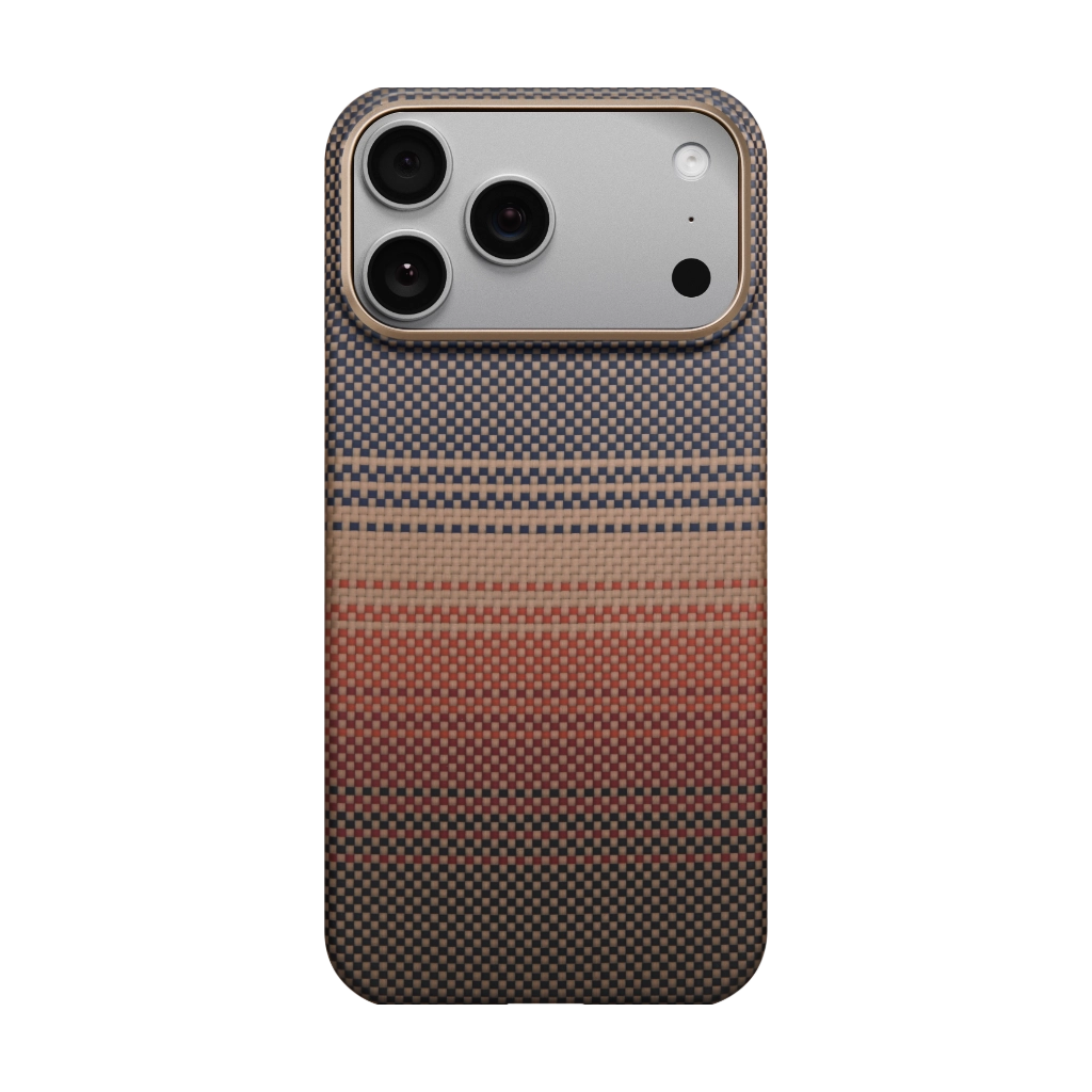Pitaka Ultra-Slim Case (With PitaTap) for iPhone 17 Pro - Sunset #color_sunset