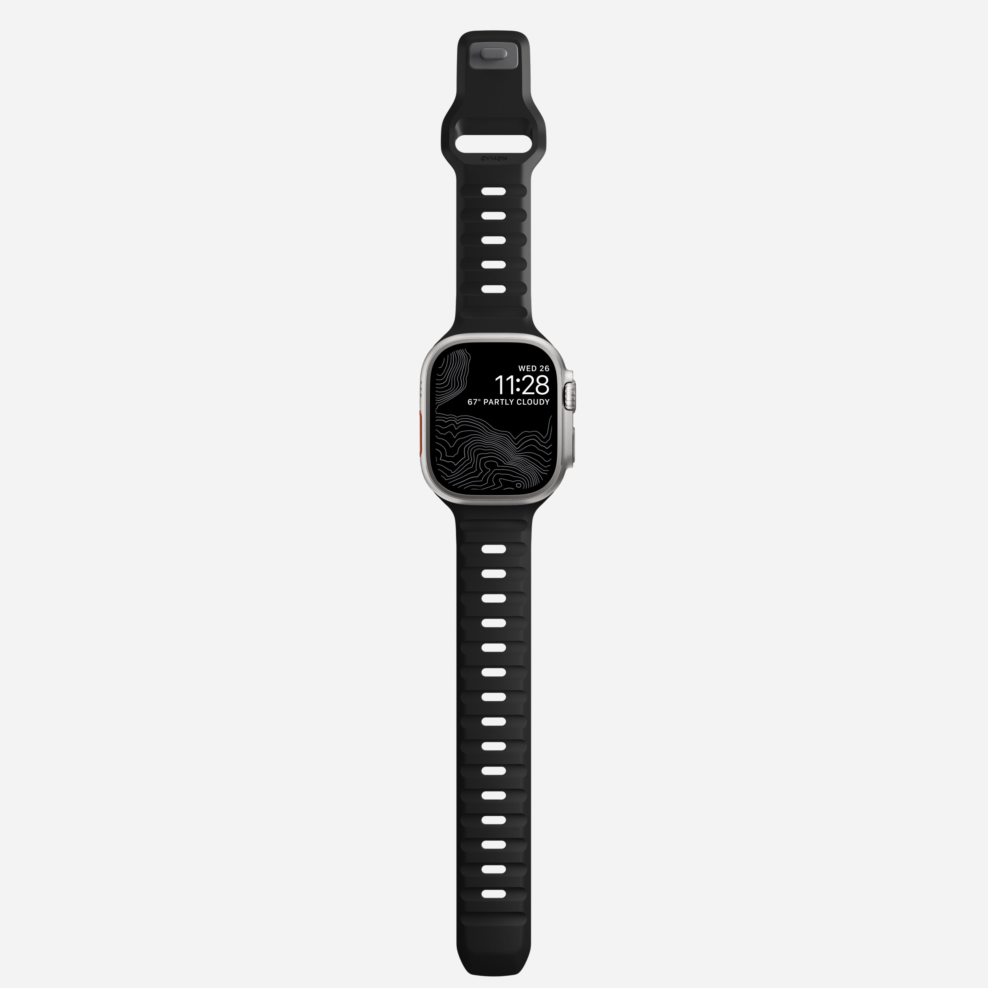 حزام رياضي مقاوم للماء نومات لساعة آبل 49mm / 46mm / 45mm