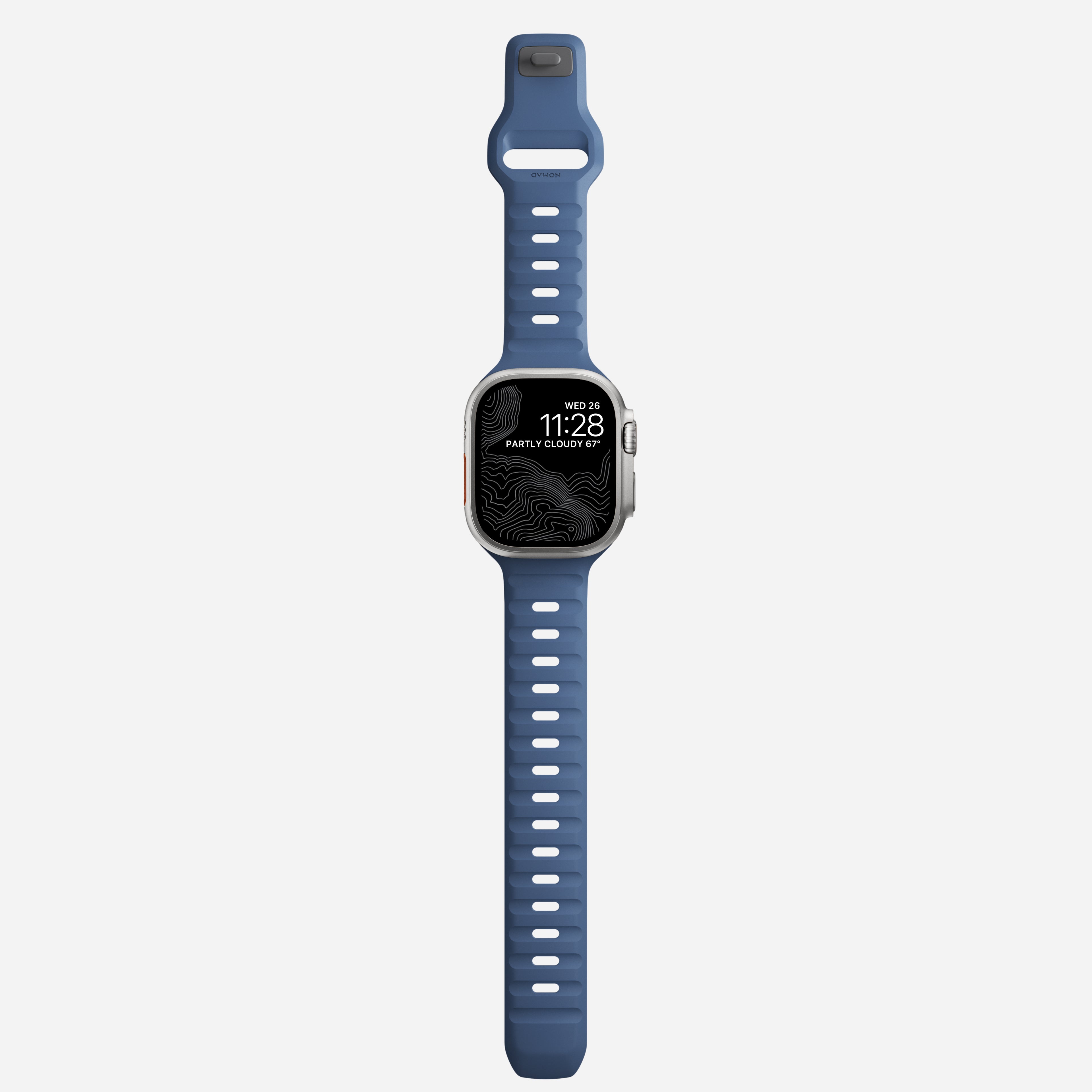 حزام رياضي مقاوم للماء نومات لساعة آبل 49mm / 46mm / 45mm