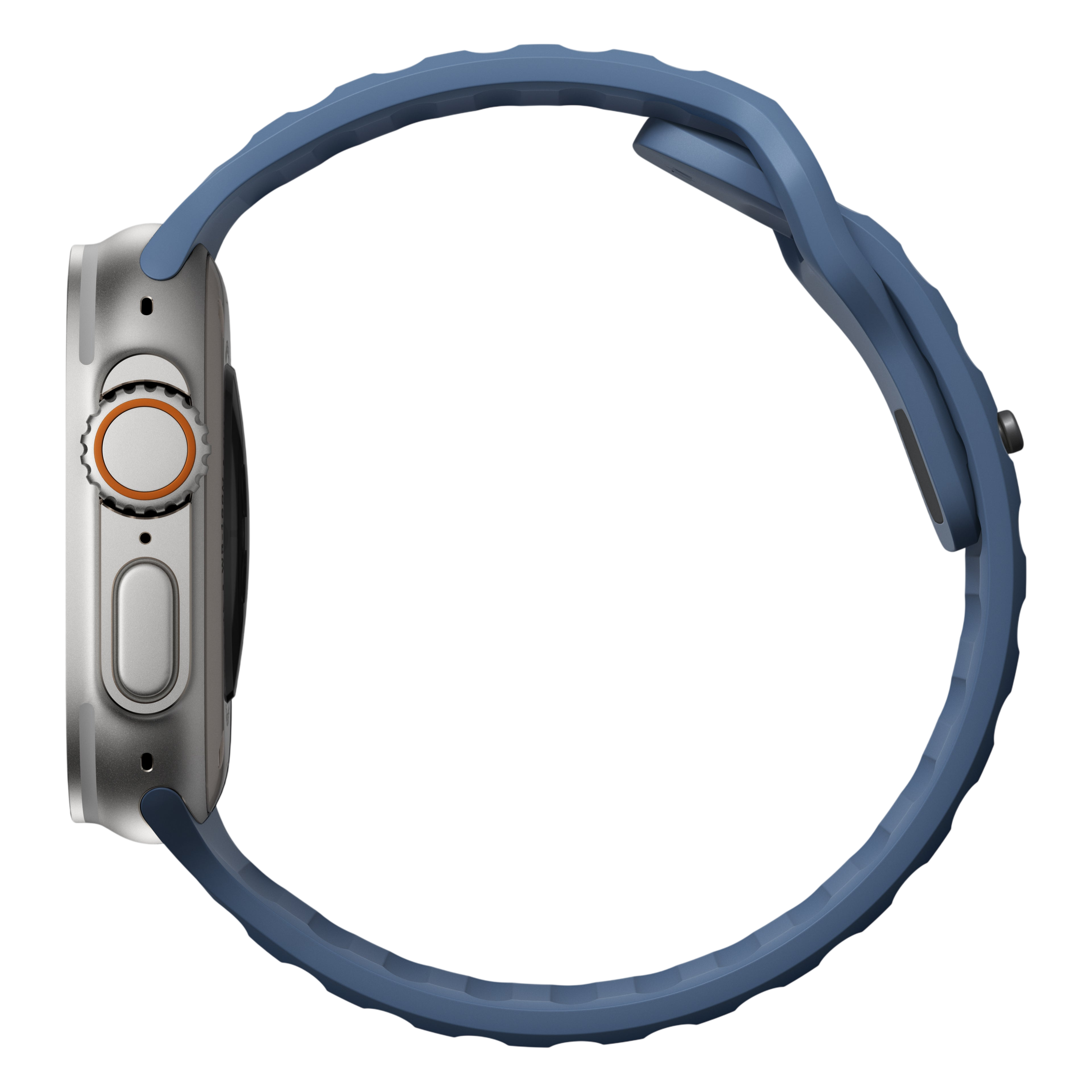 Nomad Waterproof Sport Band for Apple Watch 49mm / 46mm / 45mm - Naval Blue