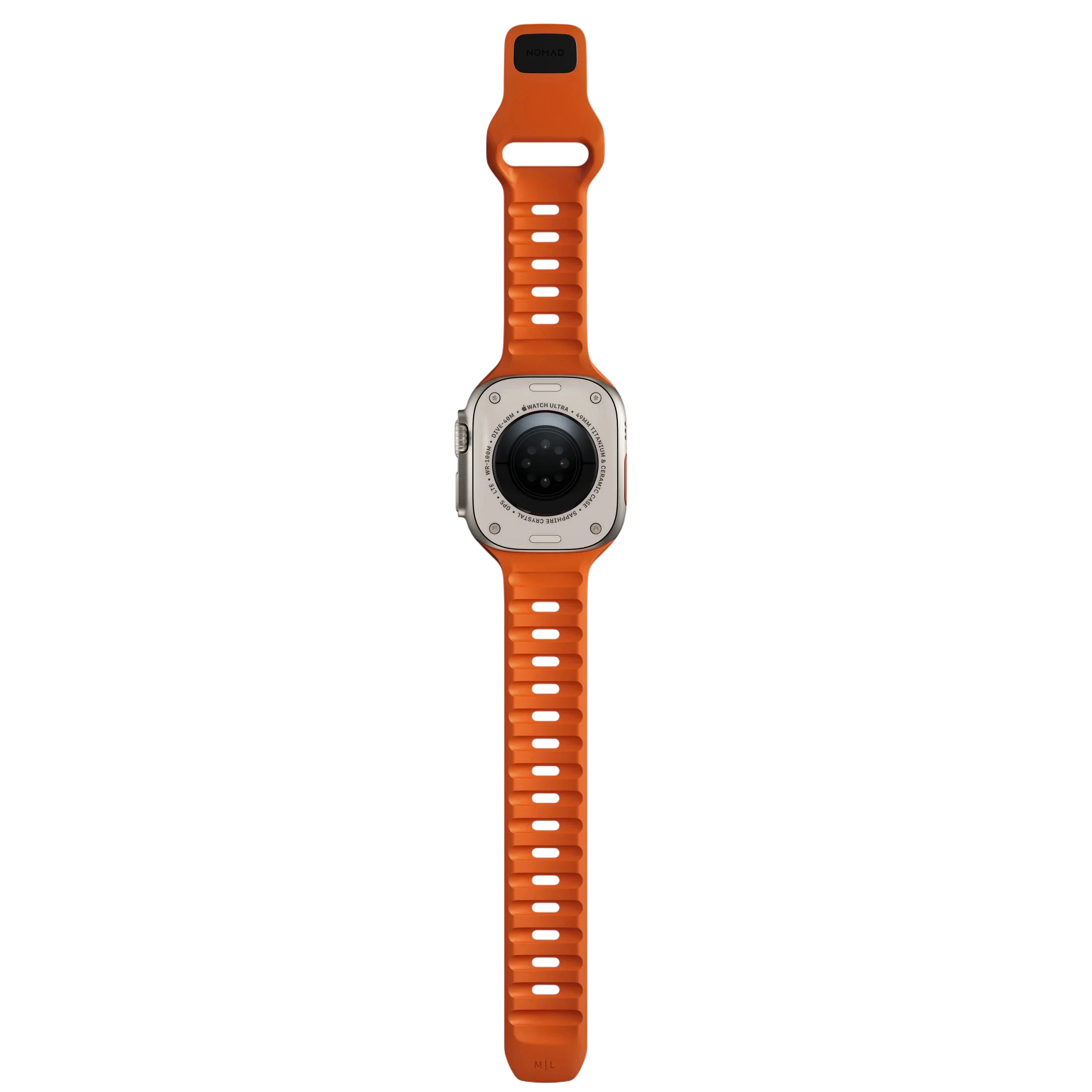 حزام رياضي مقاوم للماء نومات لساعة آبل 49mm / 46mm / 45mm