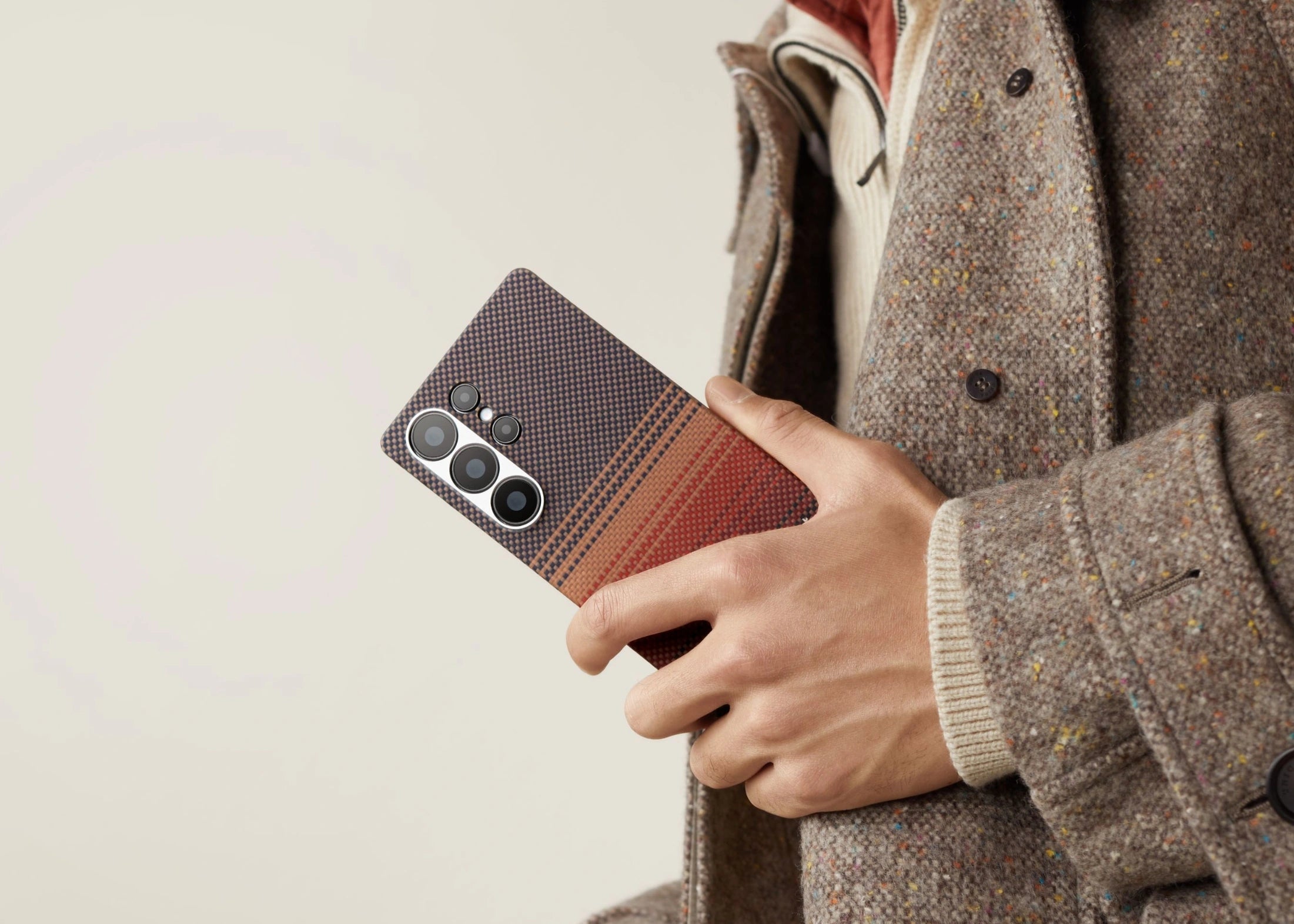 غلاف بيتاكا المنسوج اللمسي لهاتف سامسونج S25 ألترا