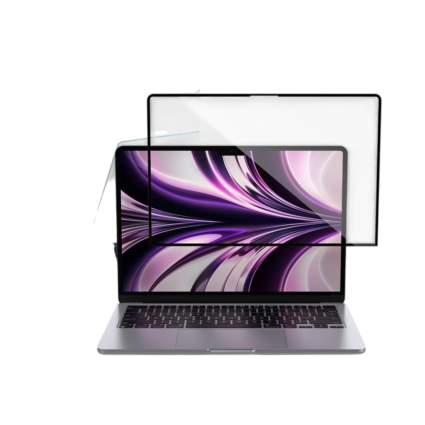 Spigen واقي شاشة GLAS.tR SLIM لجهاز MacBook Air (M5 / M4 / M3 / M2)