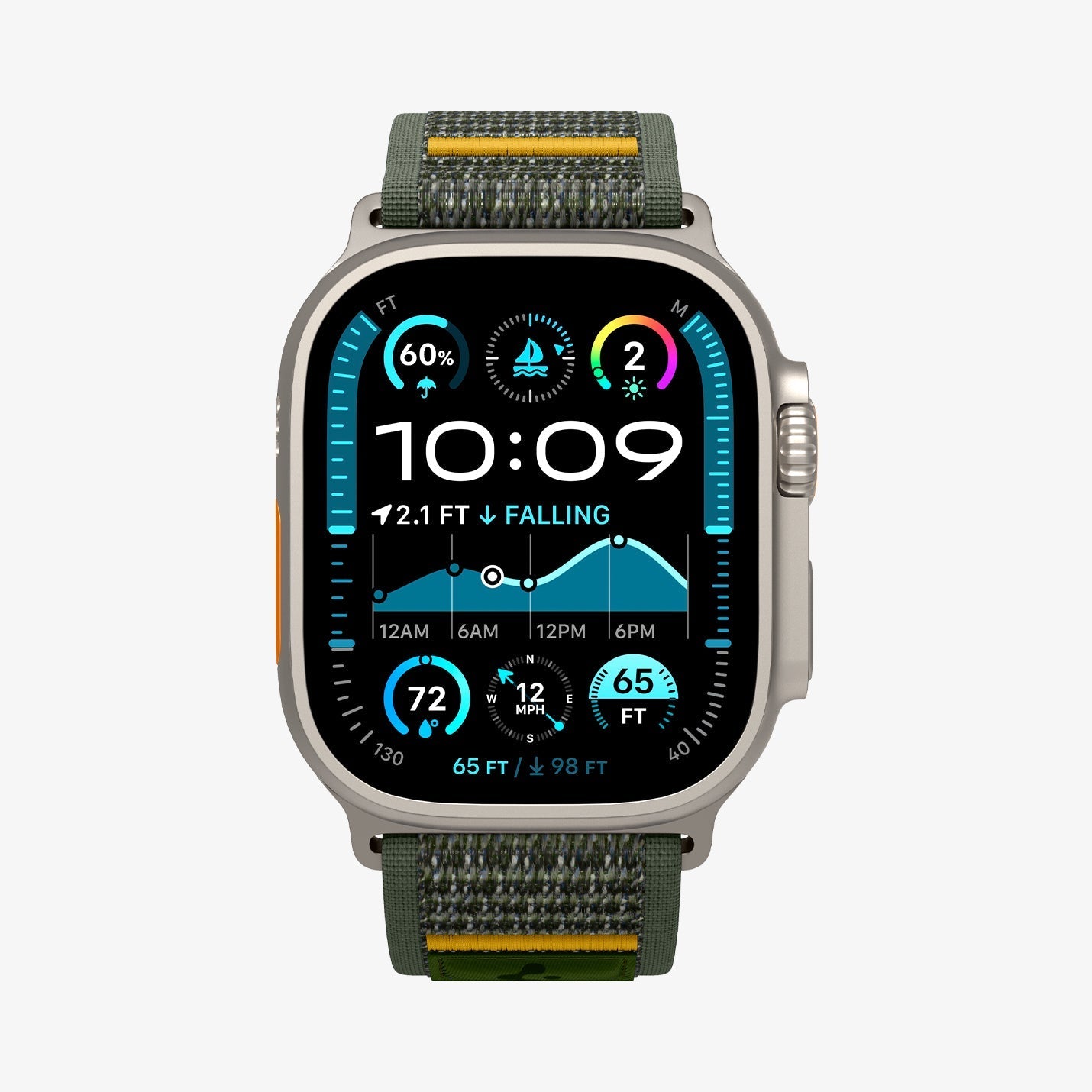 حزام ساعة Spigen Athlex Air Watch Band for Apple Watch Ultra 3 / 2 / 1