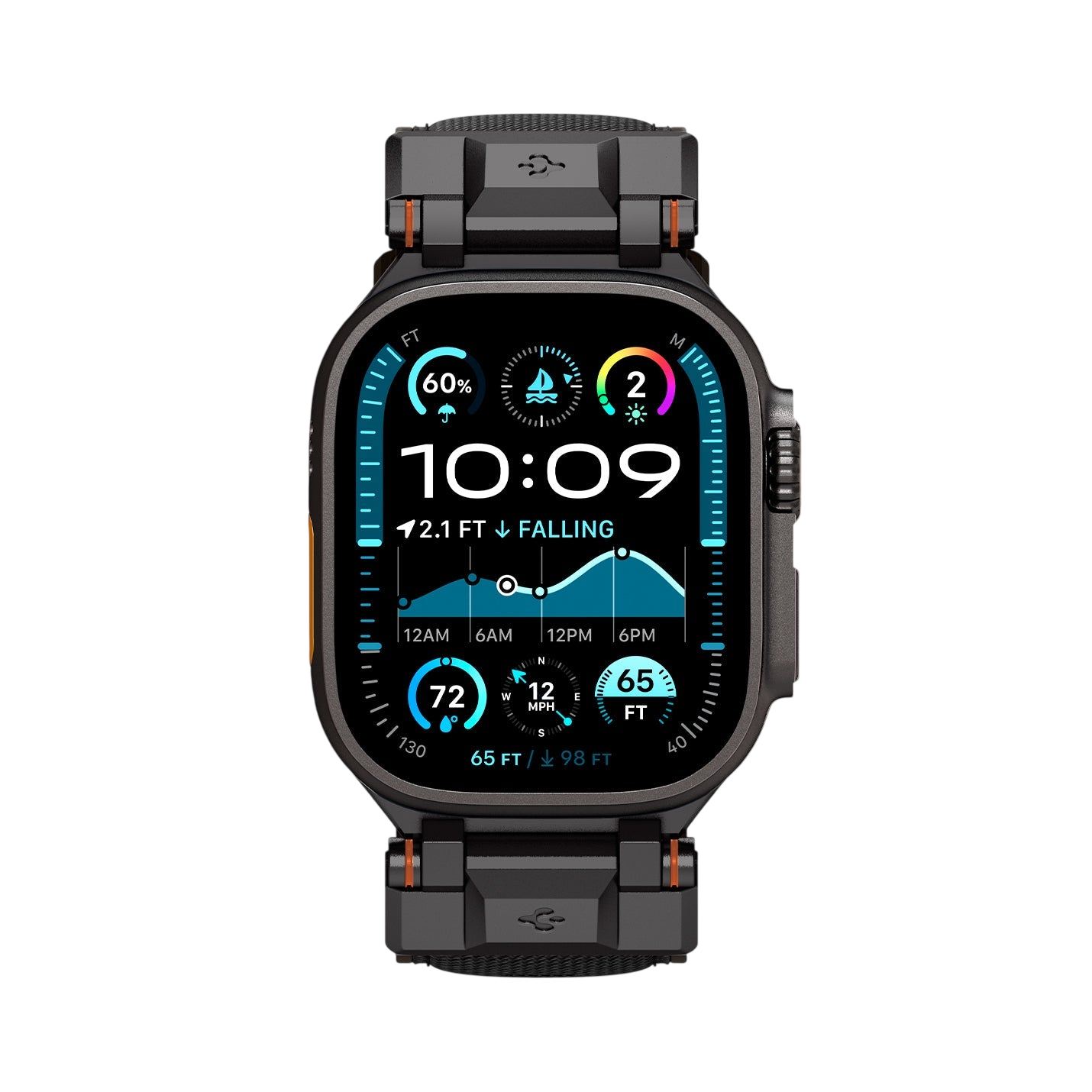 جراب ساعة Spigen DuraPro Armor Band for Apple Watch Ultra 3 / 2 / 1