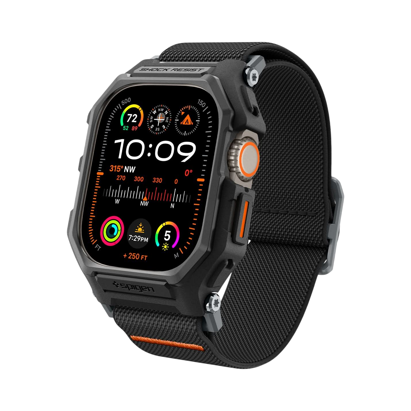 جراب ساعة Spigen Lite Fit Pro for Apple Watch Ultra 49mm Case + Band