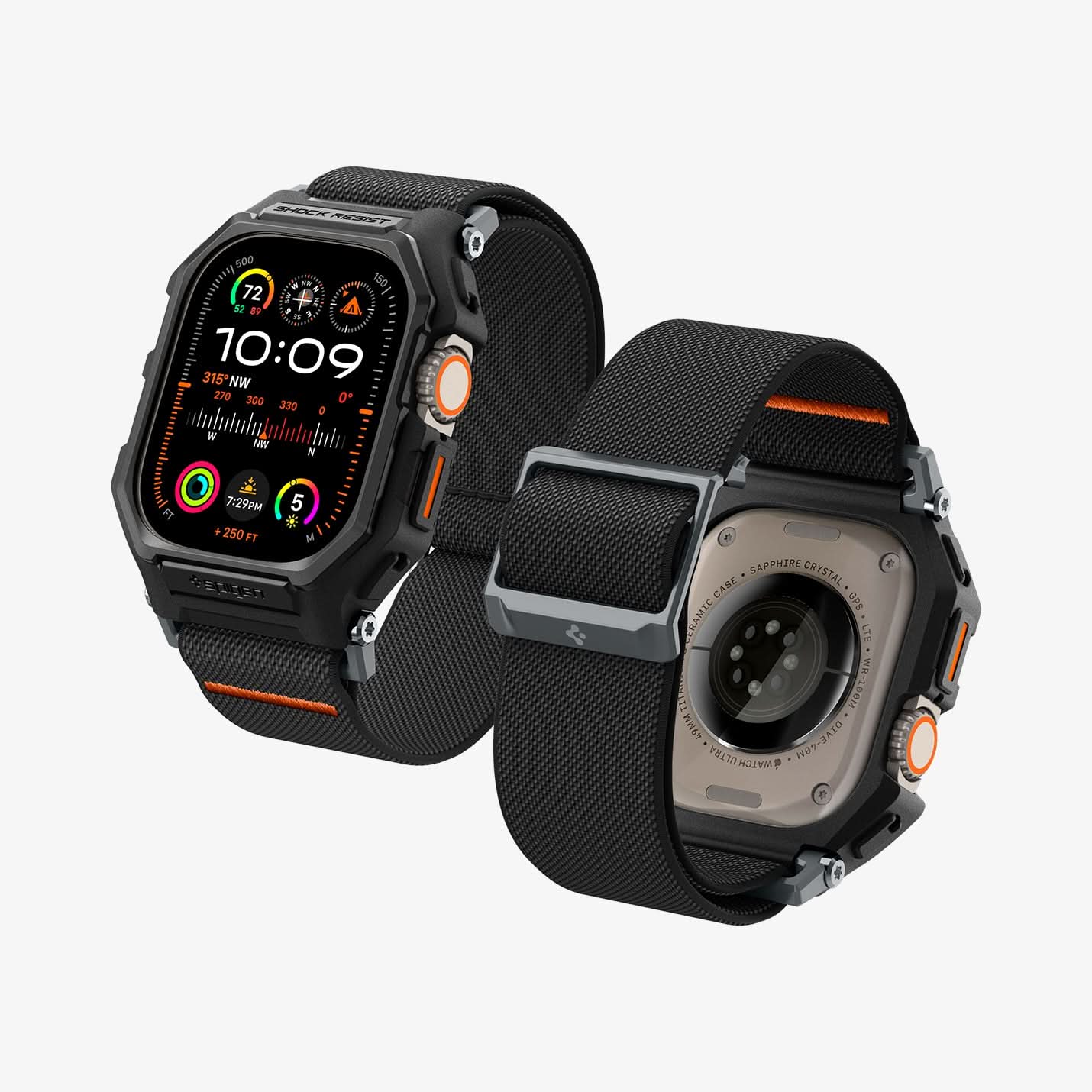 Spigen Lite Fit Pro for Apple Watch Ultra 49mm Case + Band