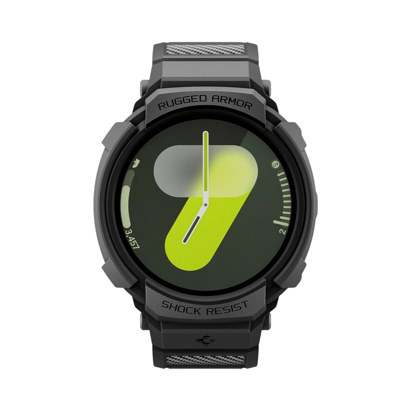 Spigen Rugged Armor Pro (Case + Band) For Samsung Galaxy Watch 8 Series 44mm