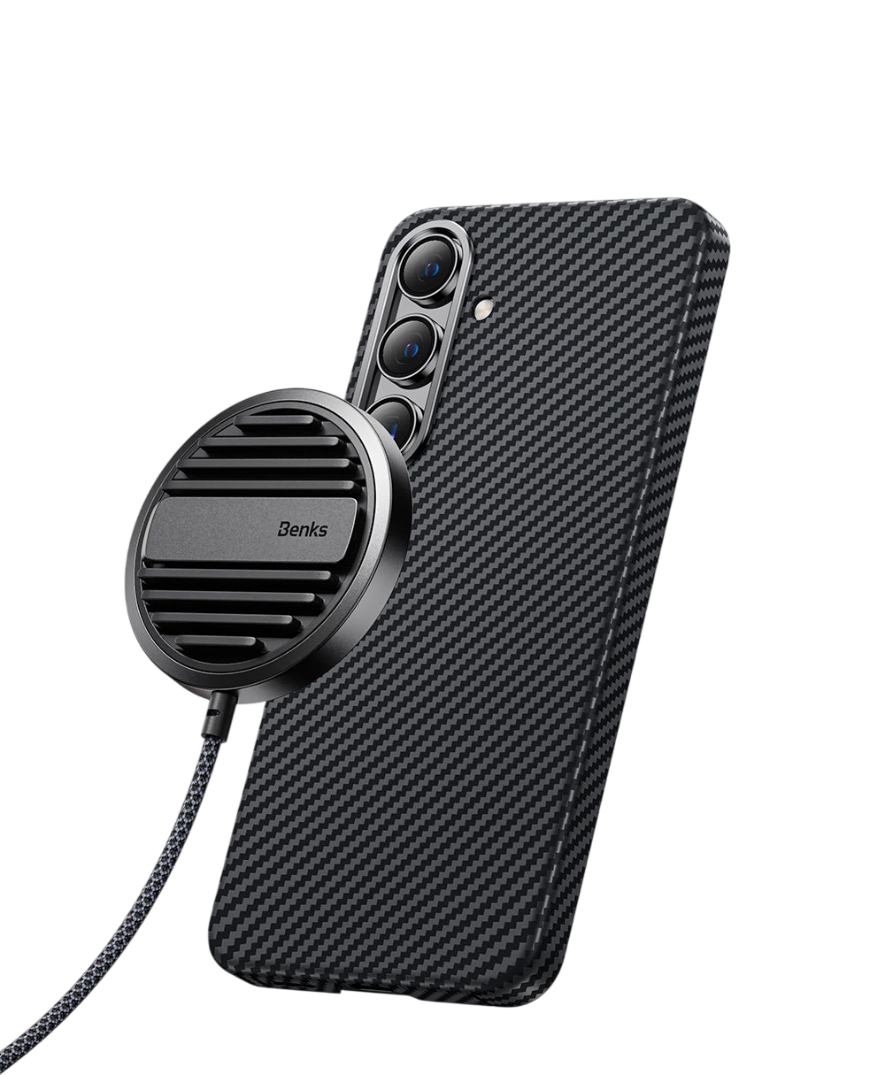 حافظة بنكس أرمور إير مصنوعة من كيفلار® 600D لهاتف سامسونج جالاكسي S24