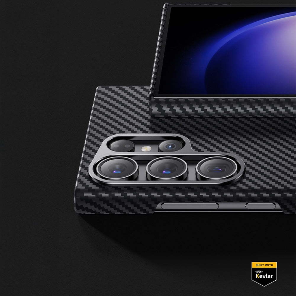 حافظة بنكس أرمور إير مصنوعة من كيفلار® 600D لهاتف سامسونج جالاكسي S24