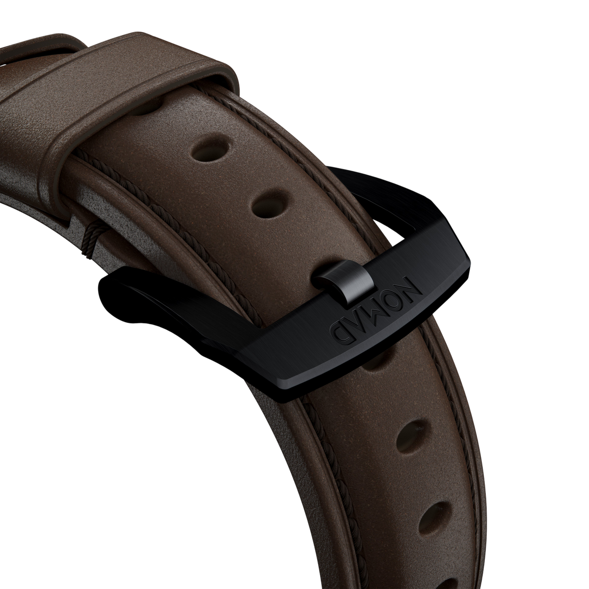 Nomad Traditional Leather Band for Apple Watch 49mm / 46mm / 45mm - Black Hardware #hardware_black-hardware