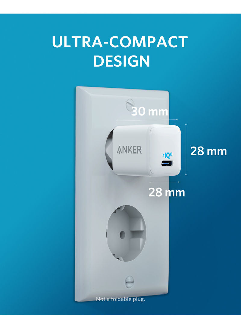 Anker PowerPort III Nano 20W USB-C Charger.