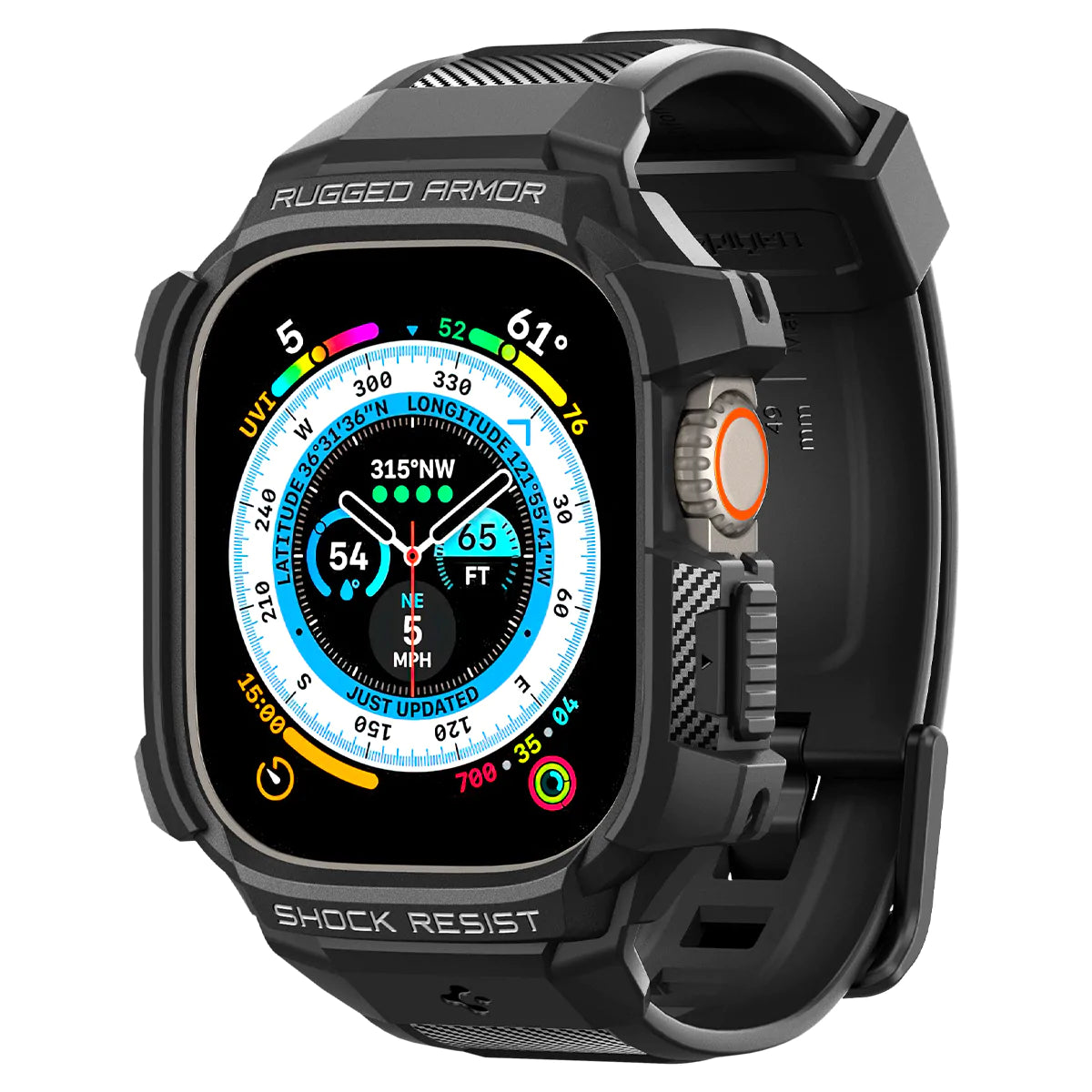 Rugged apple clearance watch 44mm case