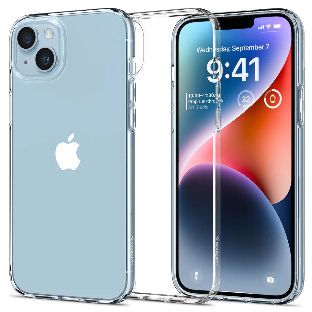 Spigen iPhone 14 Plus Case Liquid Crystal - Crystal Clear