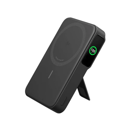 باور بانك Anker MagGo 10k Qi2 معتمد (15 واط) - أسود