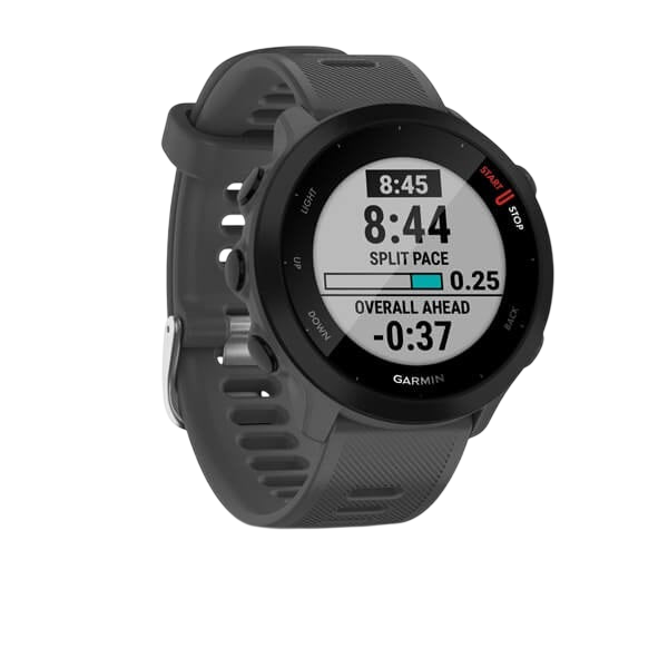 Garmin Forerunner 55 Monterra Grey - back