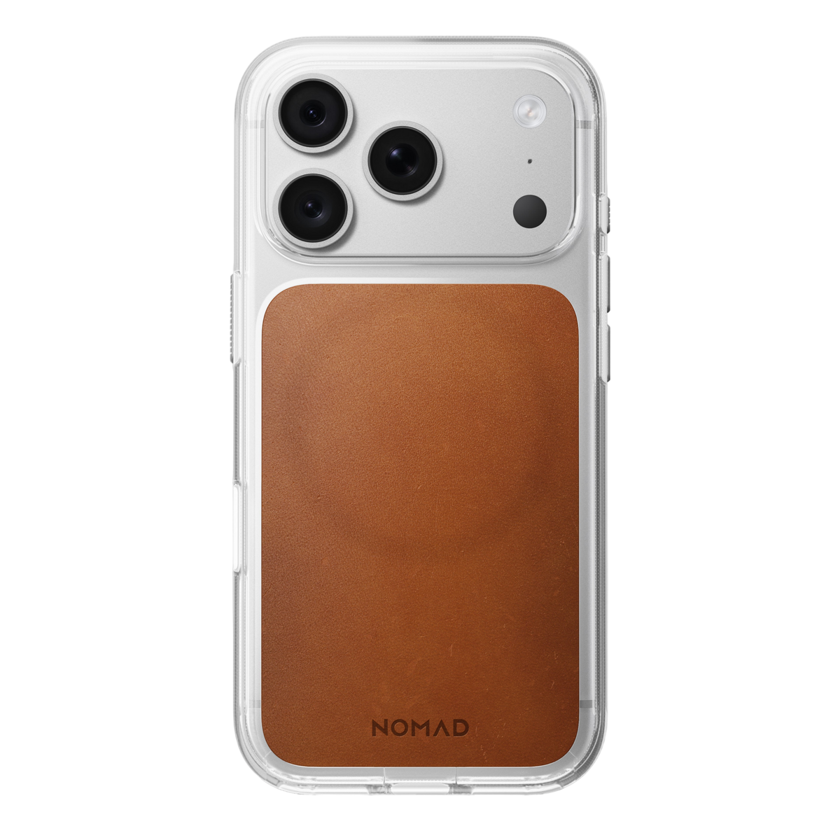 Nomad Clear Leather Case for iPhone 18 Pro