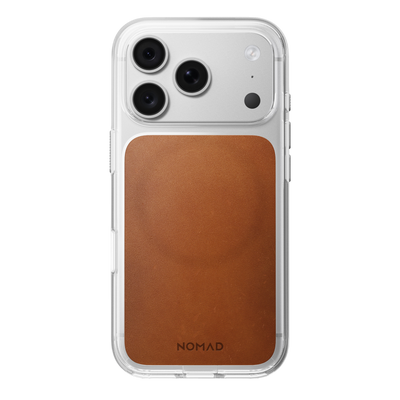 Nomad Clear Leather Case for iPhone 18 Pro