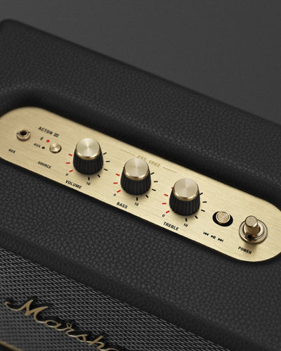 Marshall Acton III Home Bluetooth Speaker - Black 