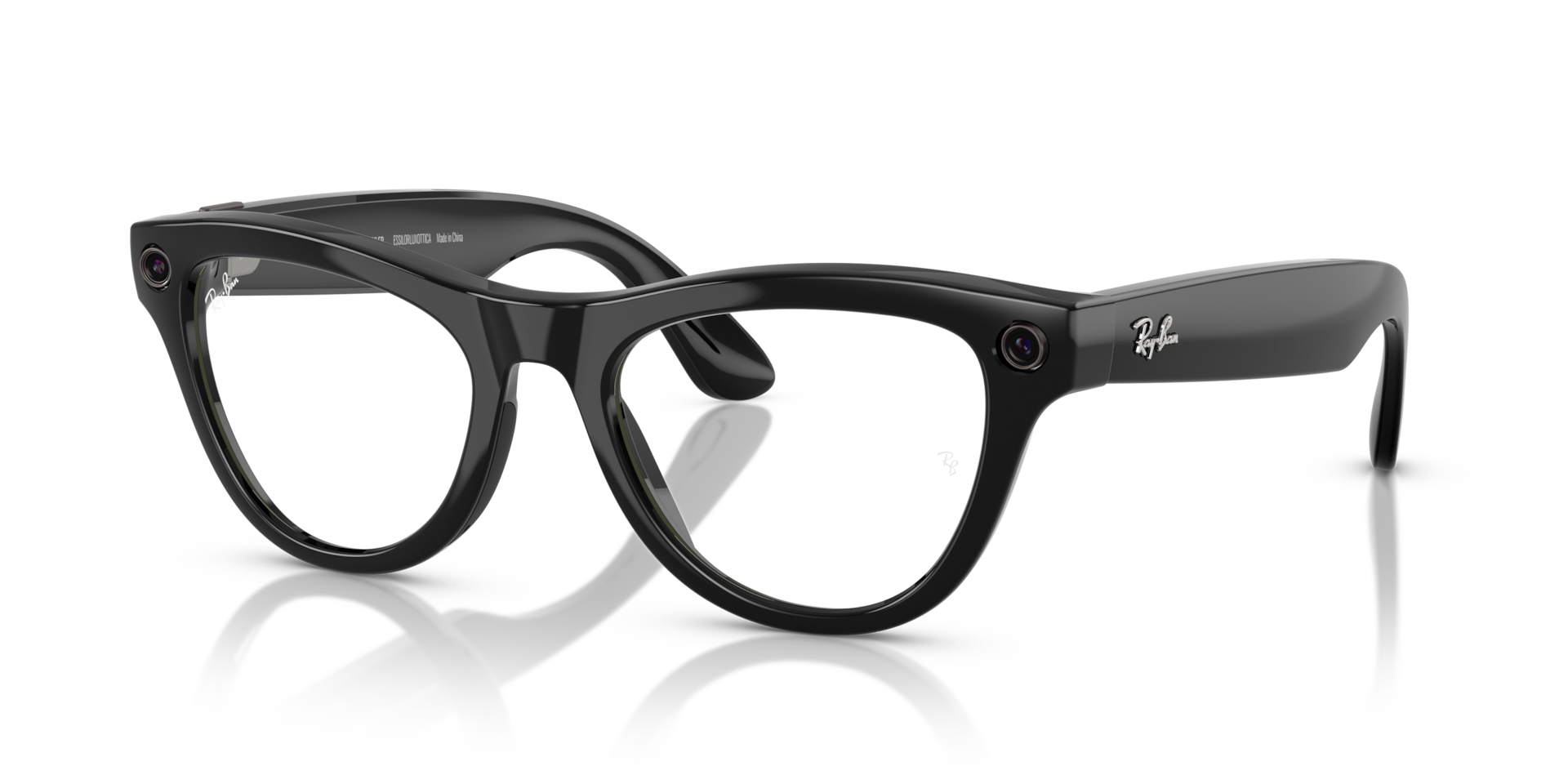 Ray-Ban Meta Skyler Gen 1 - Shiny Black / Transition Amethyst