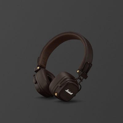 Marshall Major V Bluetooth Headphones - Brown 