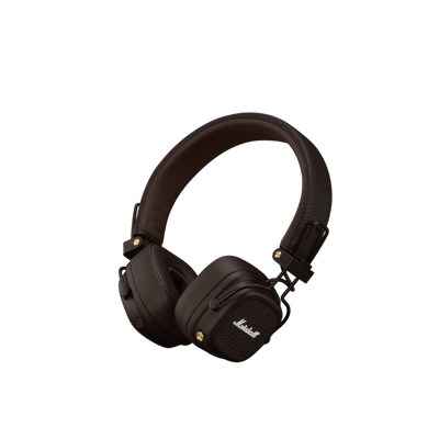 Marshall Major V Wireless On-Ear Headphones - Brown 