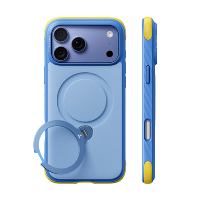 Torras Ostand Q3 Rugg Case for iPhone 18 Pro Max - Blue 