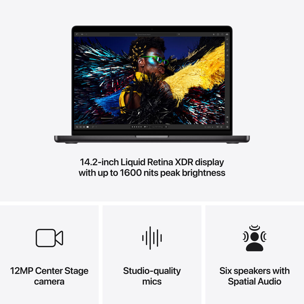 MacBook Pro 14-inch with M4 Chip  (2024 - English Keyboard)