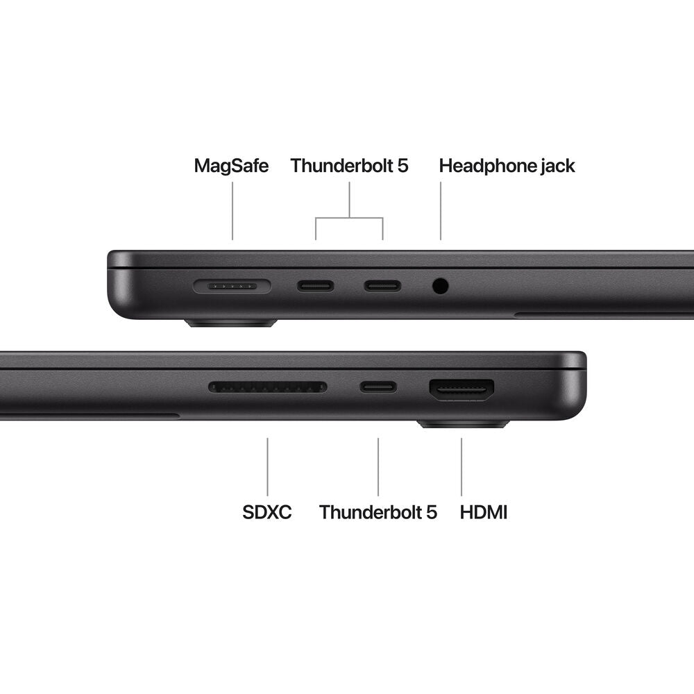 ماك بوك برو مقاس 14 بوصة مع شريحة M4 Pro / M4 Max (2024 - لوحة مفاتيح باللغة الإنجليزية)