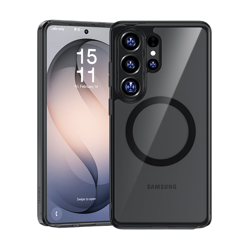 Benks Magnetic Crystal Phone Case with TPU Frame for Samsung Galaxy S26 Ultra / S26+