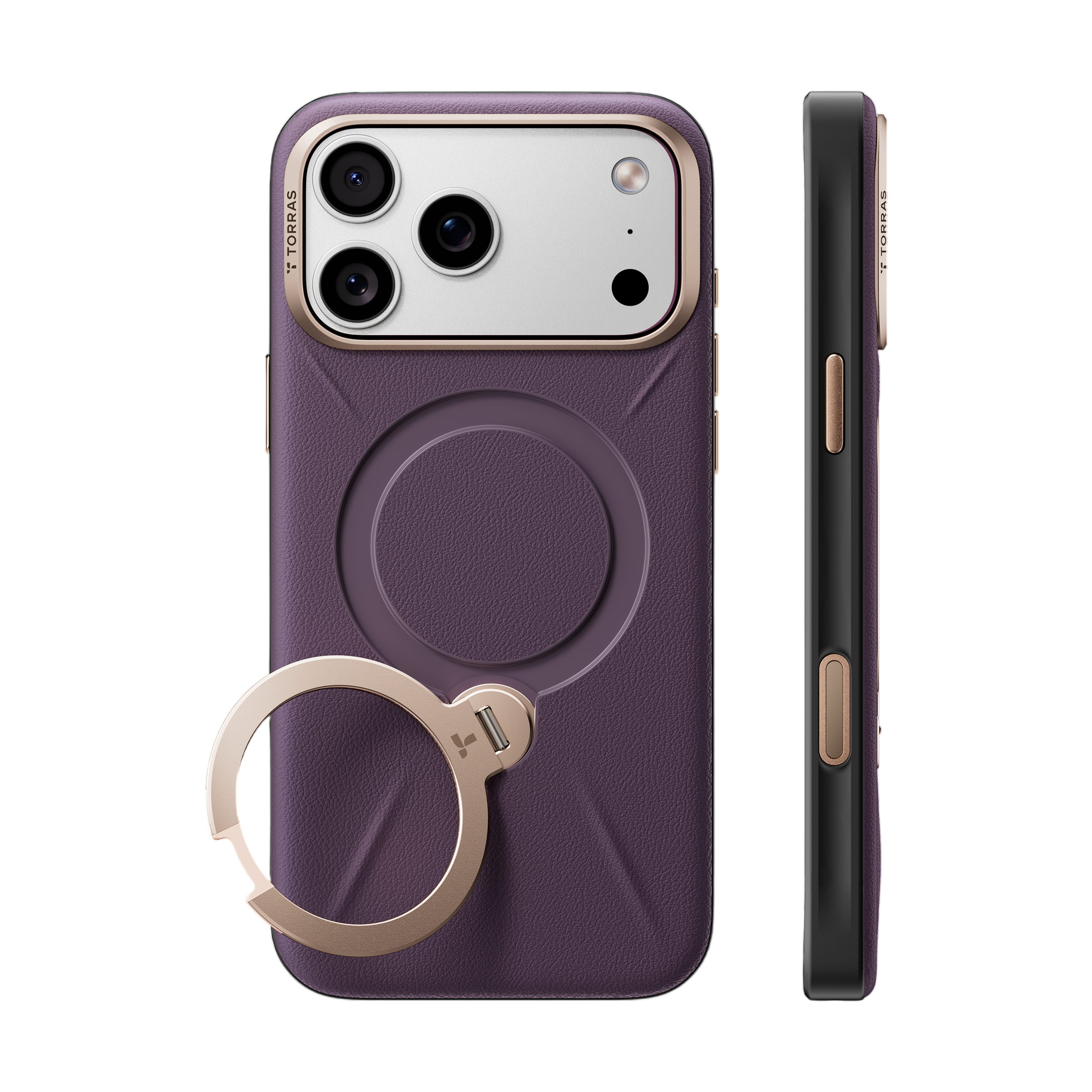 Torras Ostand Q3 VegSkin Case for iPhone 18 Pro Max