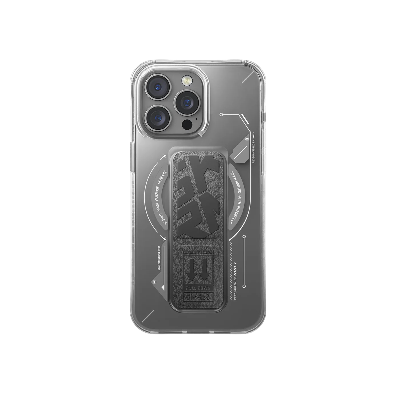 Skinarma HELIO Mag-Charge Case with Grip-Stand for iPhone 16 Pro